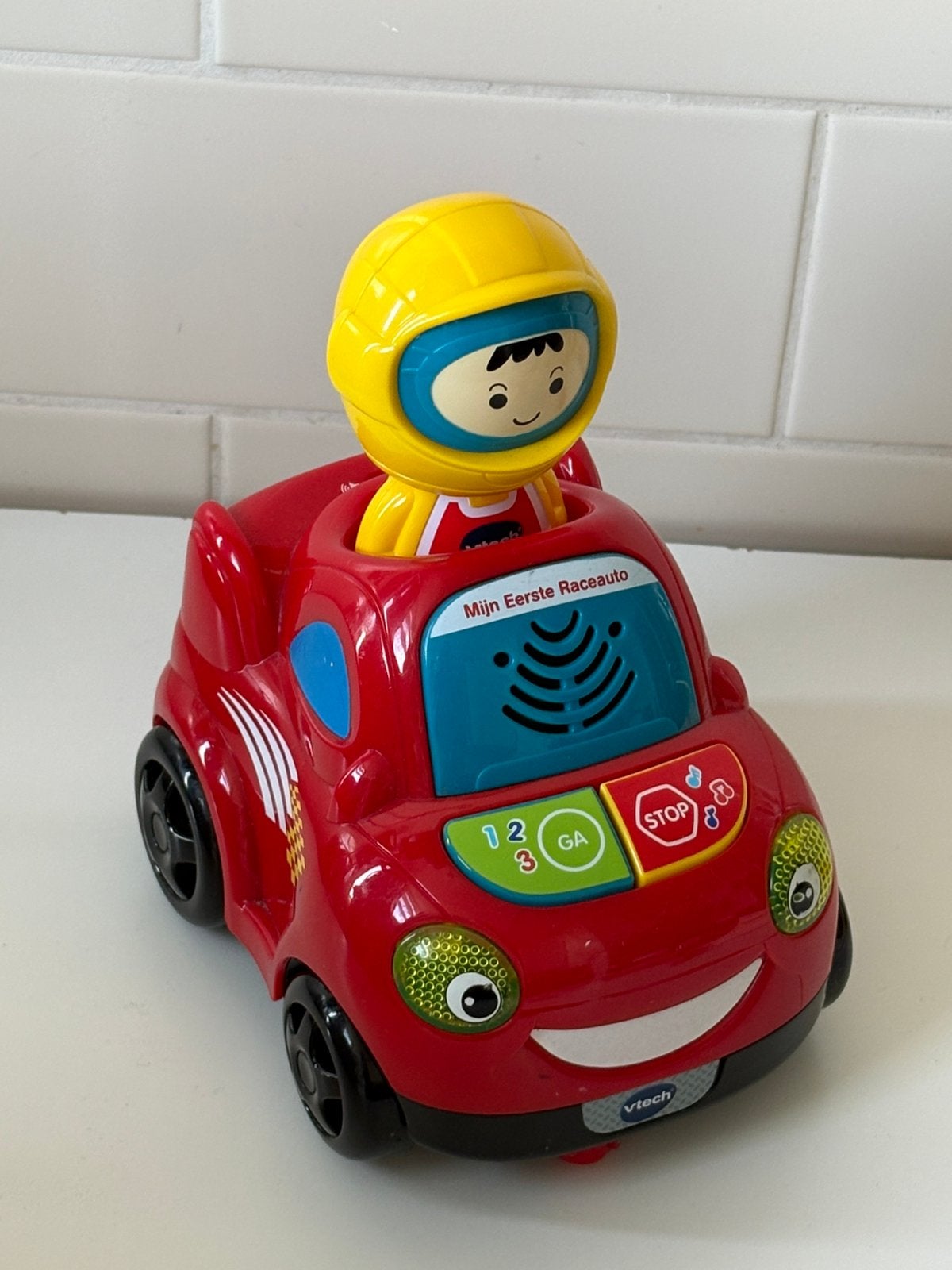 V tech auto, Ophalen, Gebruikt, 6 maanden tot 2 jaar