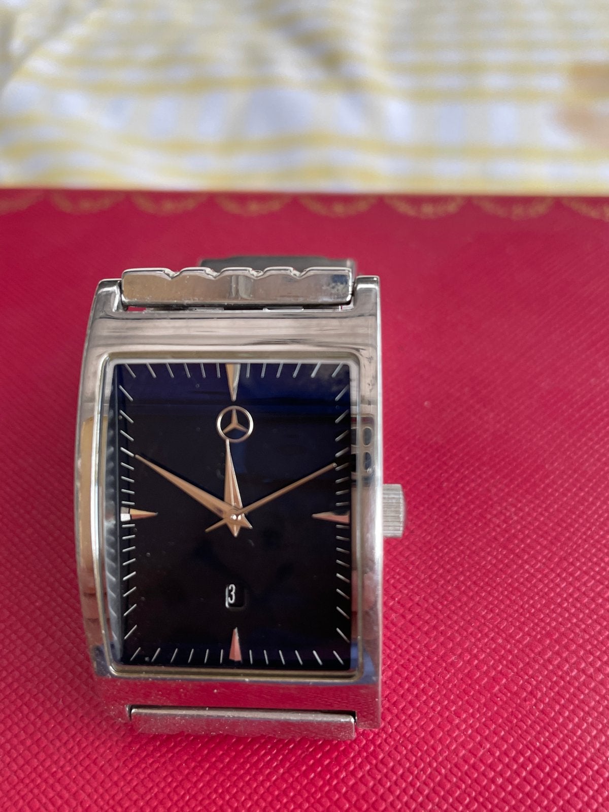 Mercedes-Benz Collection Horloge met Extra Schakel, Overige merken, Staal, Polshorloge, Ophalen of Verzenden