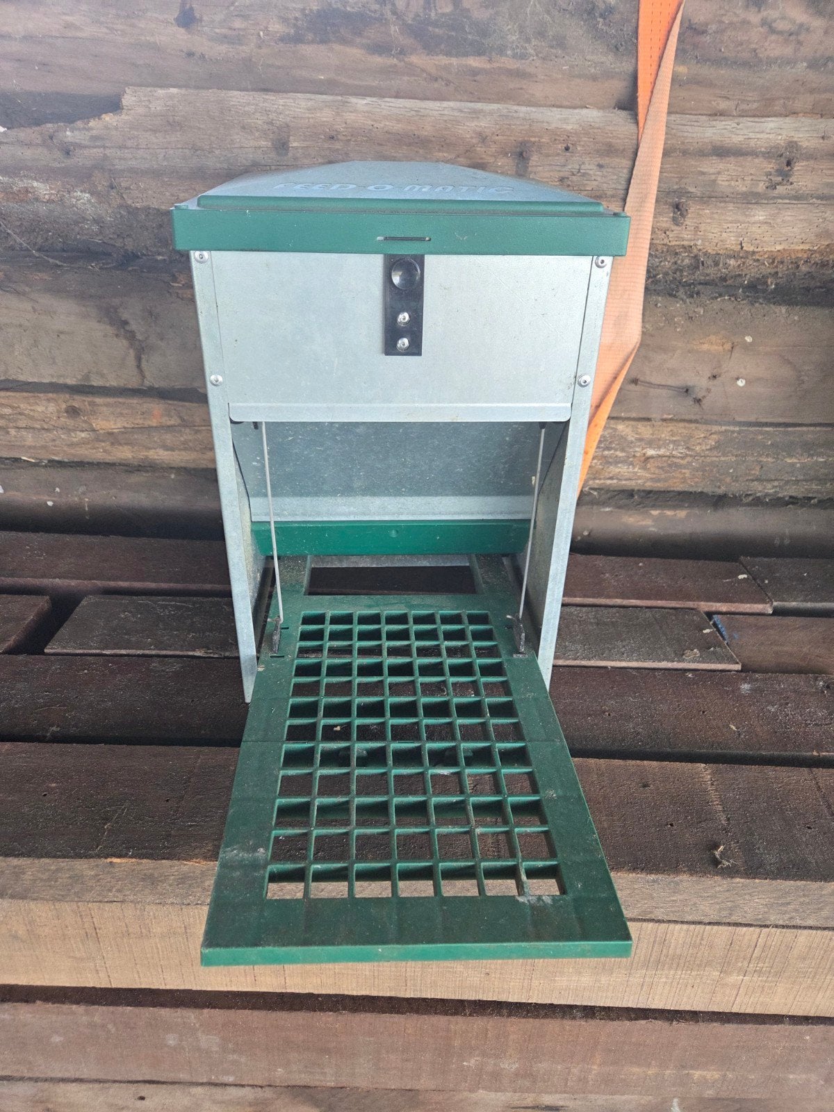 Feed-O-Matic automatische voerbak 5 kg, Ophalen of Verzenden, Pluimvee