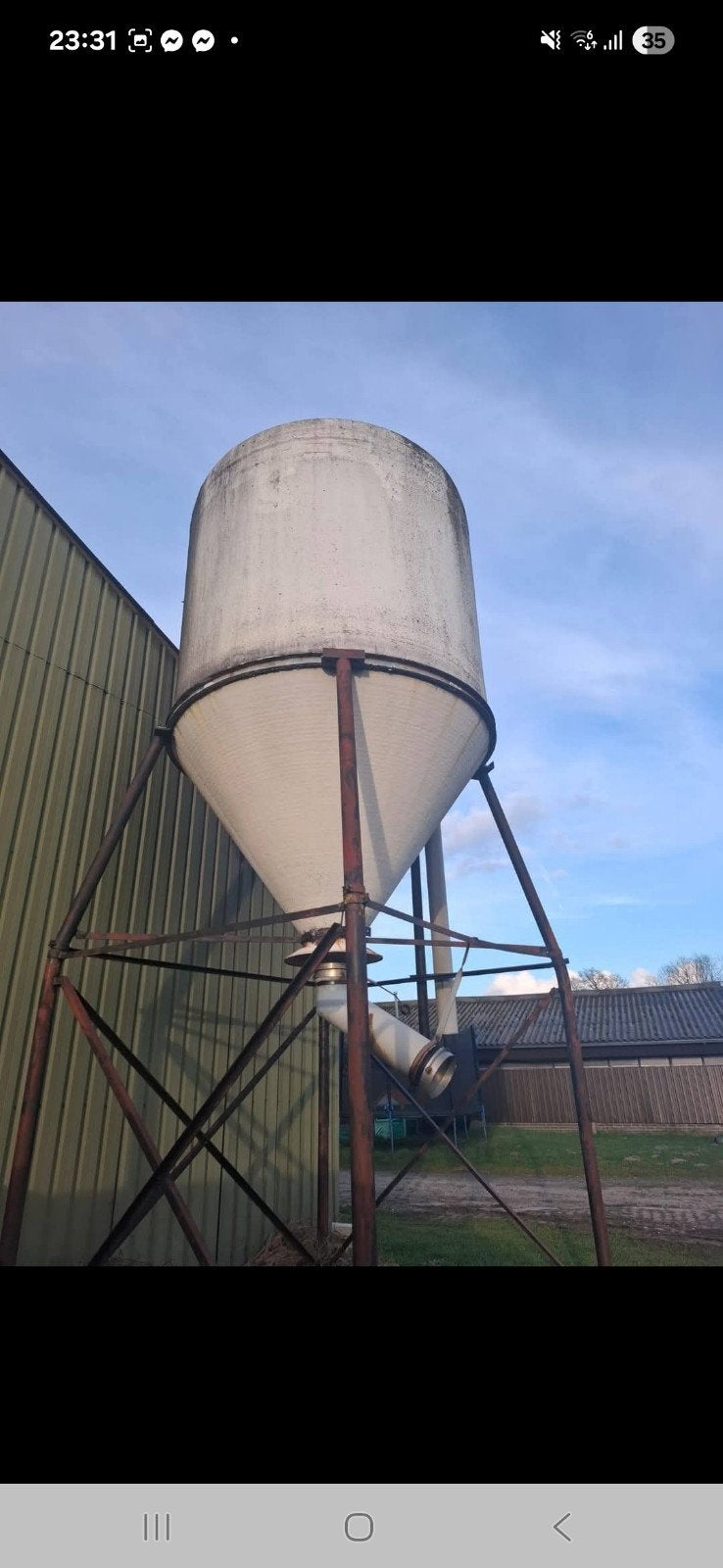 Bigbag Trechter Vuller  maar natuurlijk als Silo gebruikt, Ophalen of Verzenden