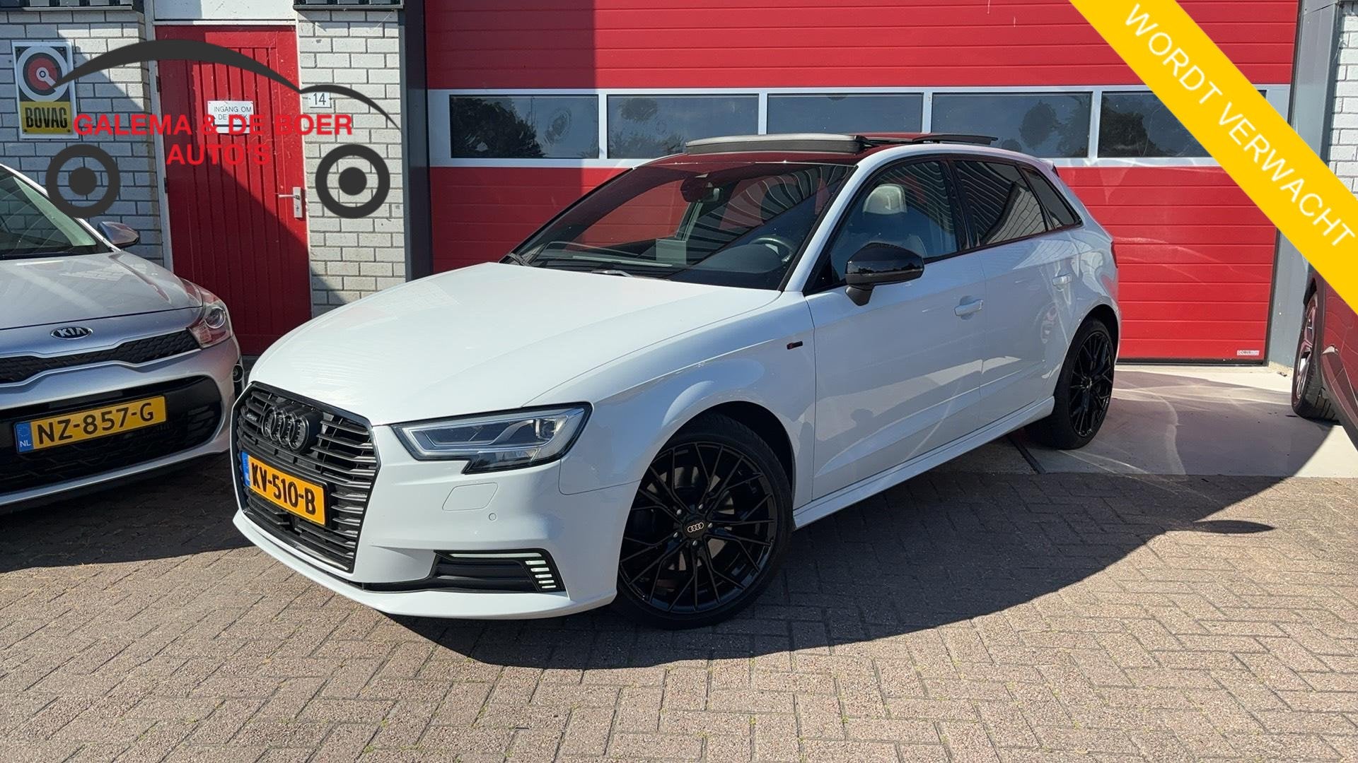 Audi A3 Sportback 1.4 e-tron Lease Edition S-LINE INTERIEUR, Gebruikt, 4 cilinders, Wit, 1515 kg