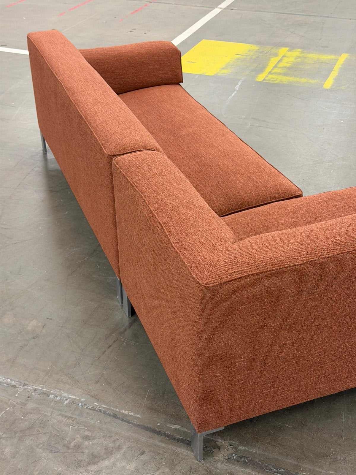 Pode Insert Hoekbank | Terracotta | NIEUWSTAAT + Garantie, Metaal, 250 tot 300 cm, Hoekbank, Ophalen of Verzenden