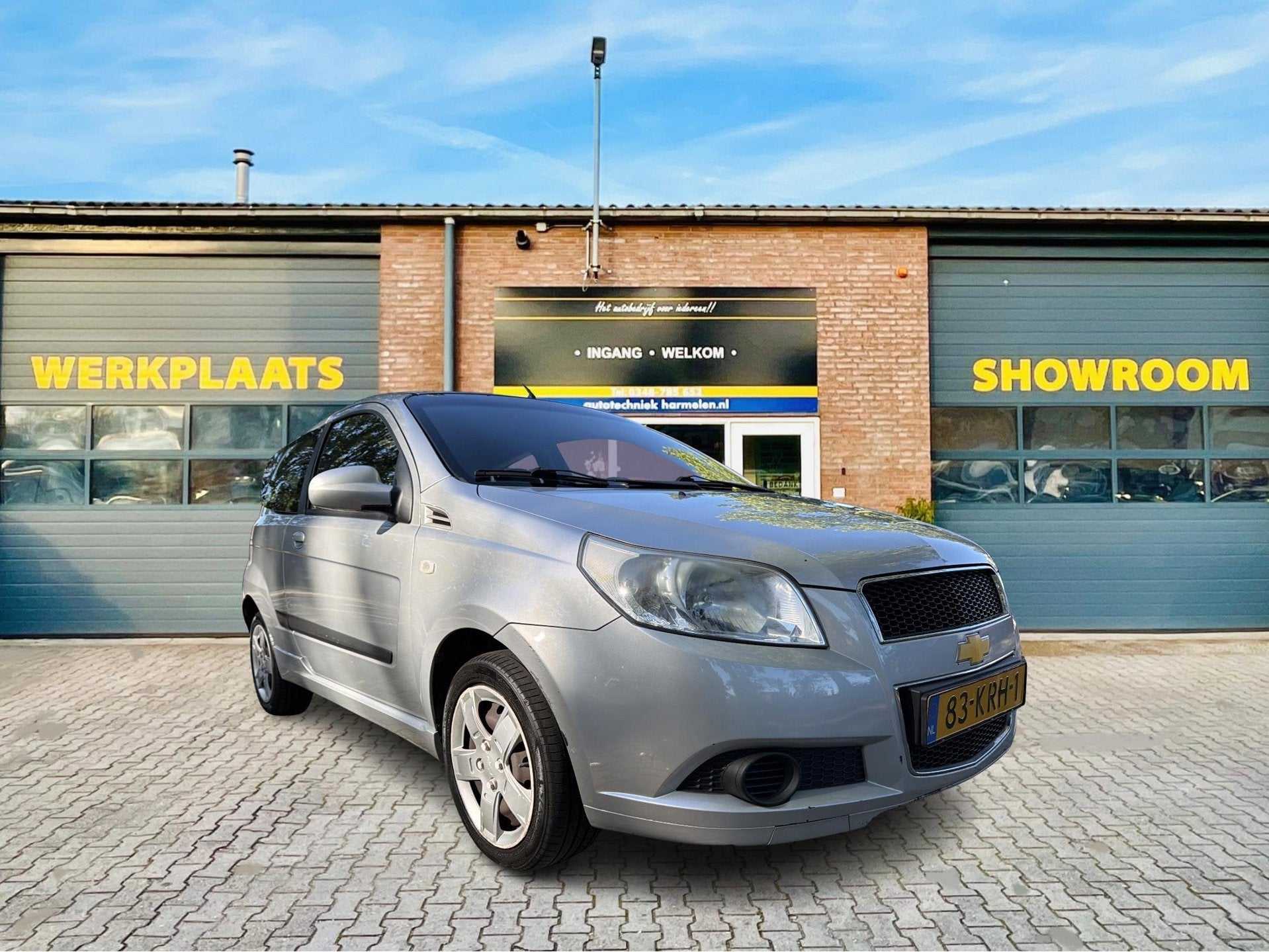 Chevrolet Aveo 1.2 16V *Airco*Nieuwe A.P.K.*Isofix*, Auto's, Voorwielaandrijving, Aveo, 4 cilinders, 400 kg