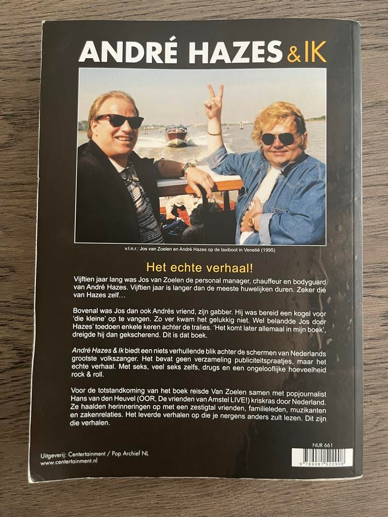 André Hazes biografie, Boeken, Ophalen of Verzenden, Gelezen, Film, Tv en Media