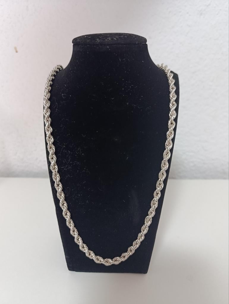 Zilver ketting 925, Sieraden, Tassen en Uiterlijk, Kettingen, Ophalen of Verzenden