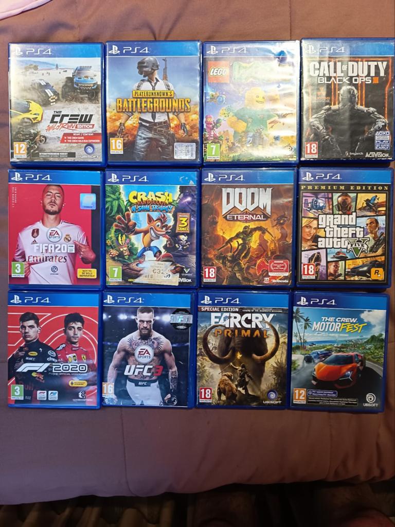 Diverse PS4 Games - Actie, Sport, Race en meer!, Online, Gebruikt, Vanaf 18 jaar, Overige genres