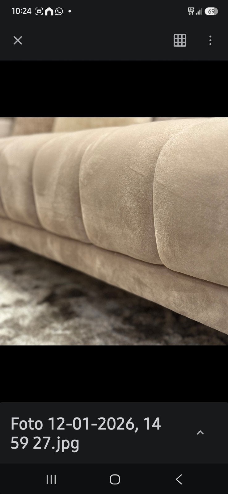 Huxley sofa richmond interiors, Ophalen, 75 tot 100 cm, Stof