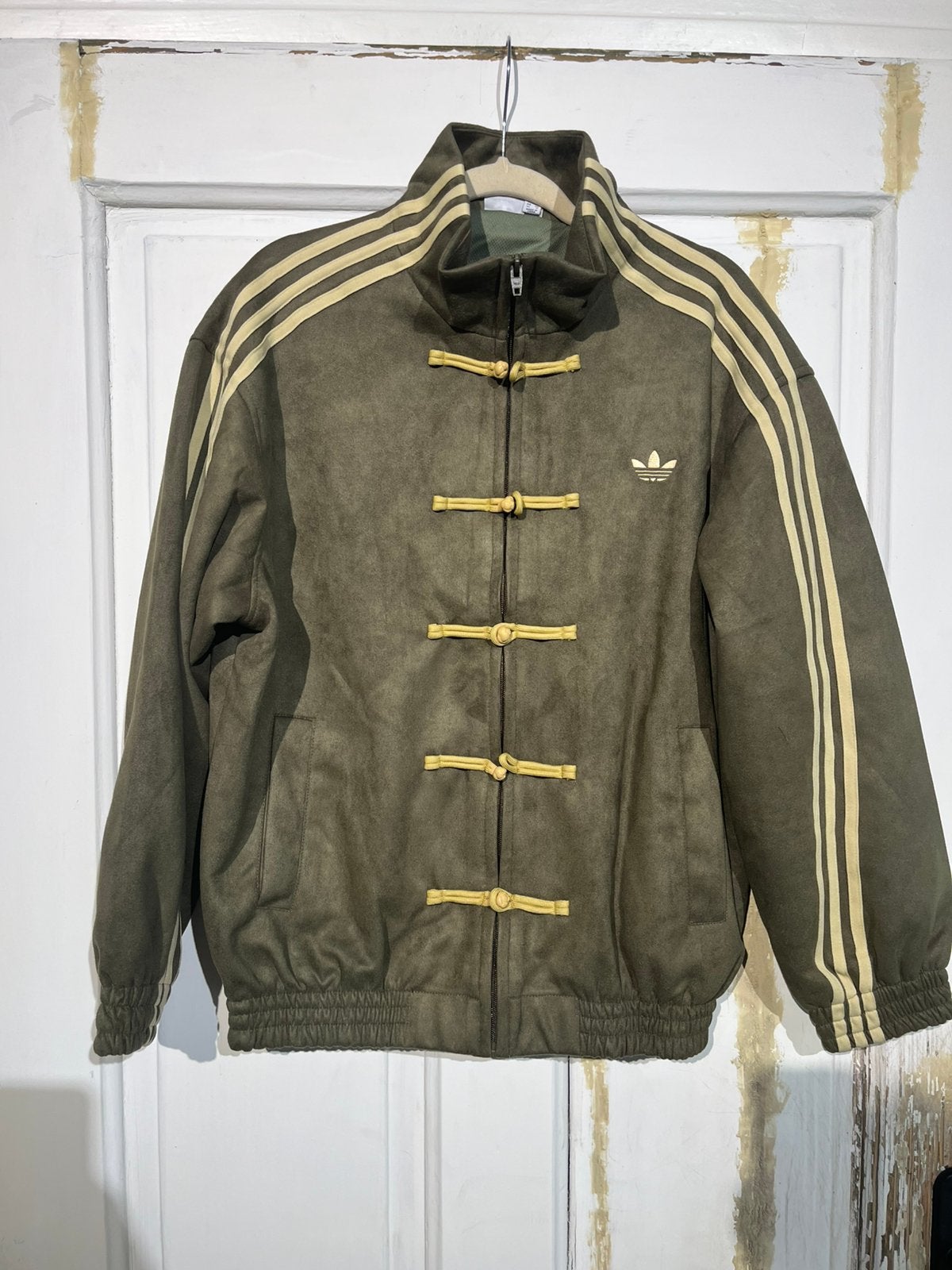 Adidas Jack / Vest Chinese New Year – L – green Edition, Ophalen of Verzenden, Zo goed als nieuw, Maat 52/54 (L), Groen