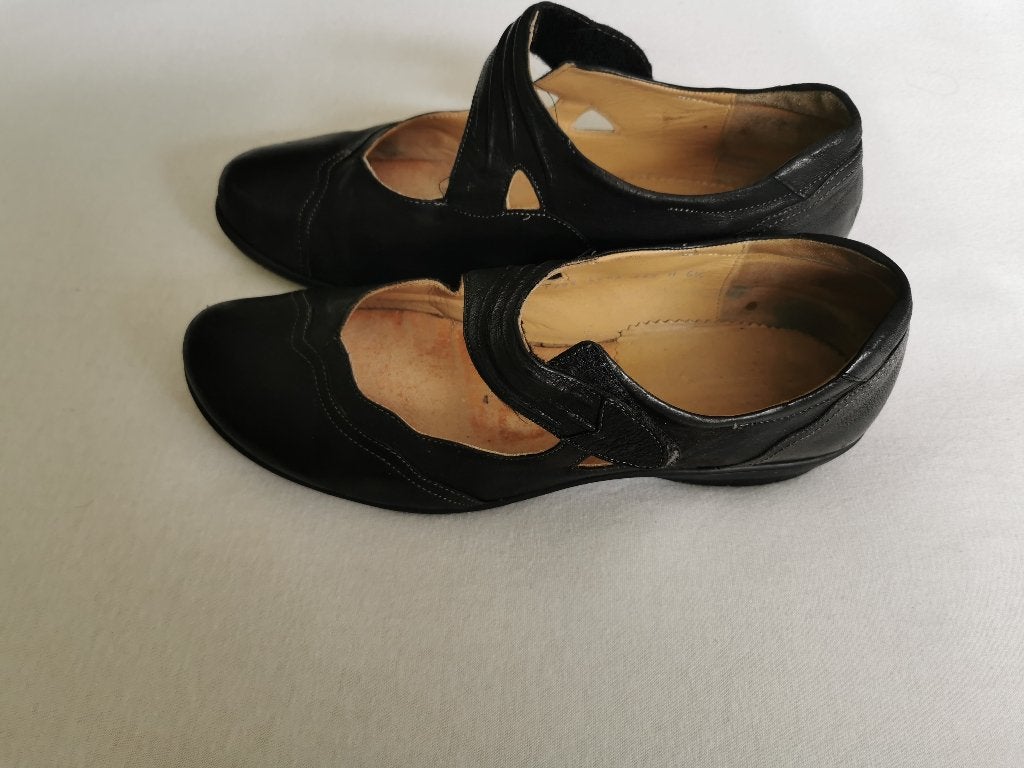 114 ..  zwarte Durea maat 6.5 H  [ 40 ], Durea, Schoenen met lage hakken, Zwart, Ophalen of Verzenden
