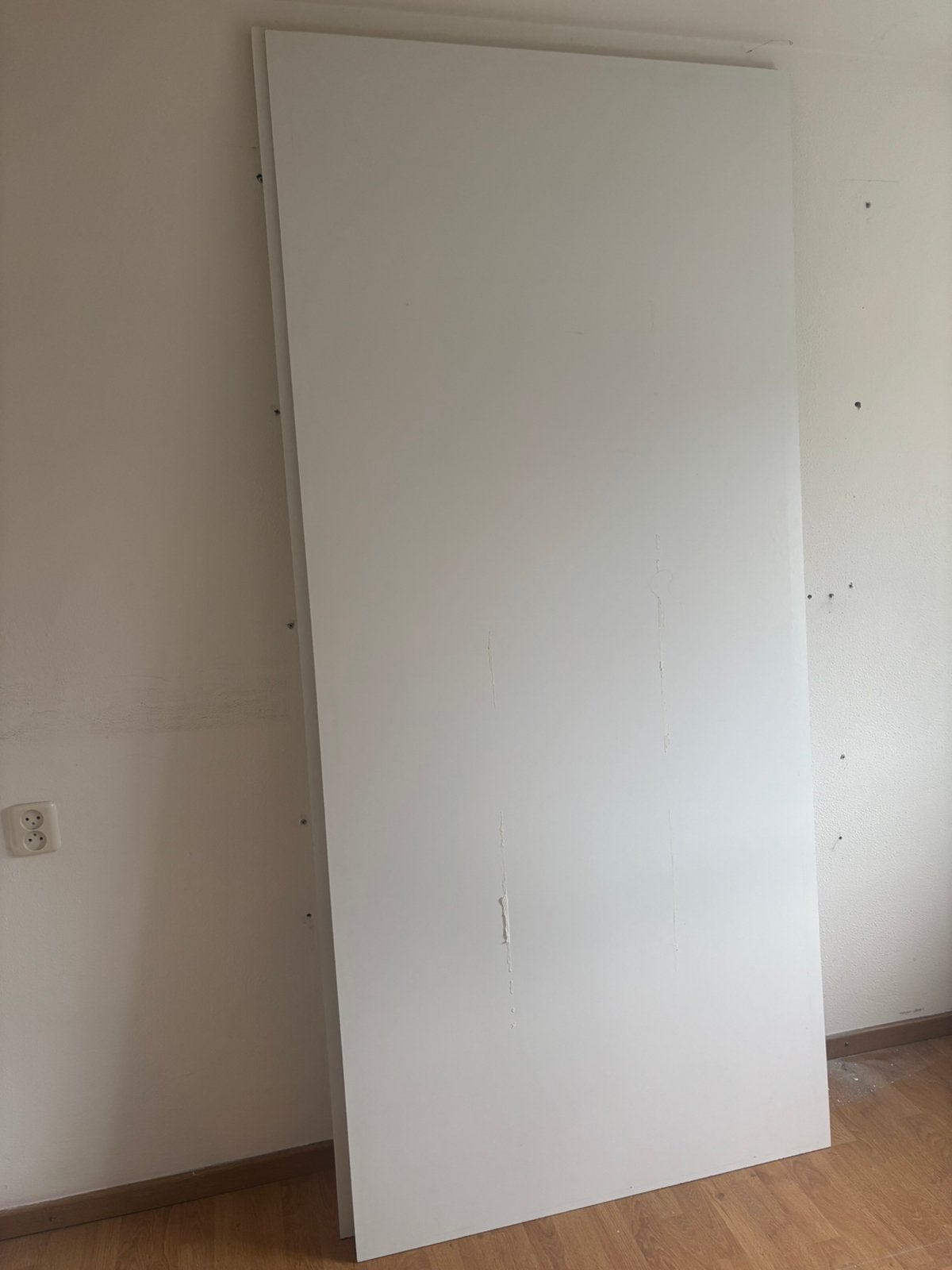 3 witte houten panelen, Doe-het-zelf en Verbouw, Platen en Panelen, Ophalen, Zo goed als nieuw, Hout