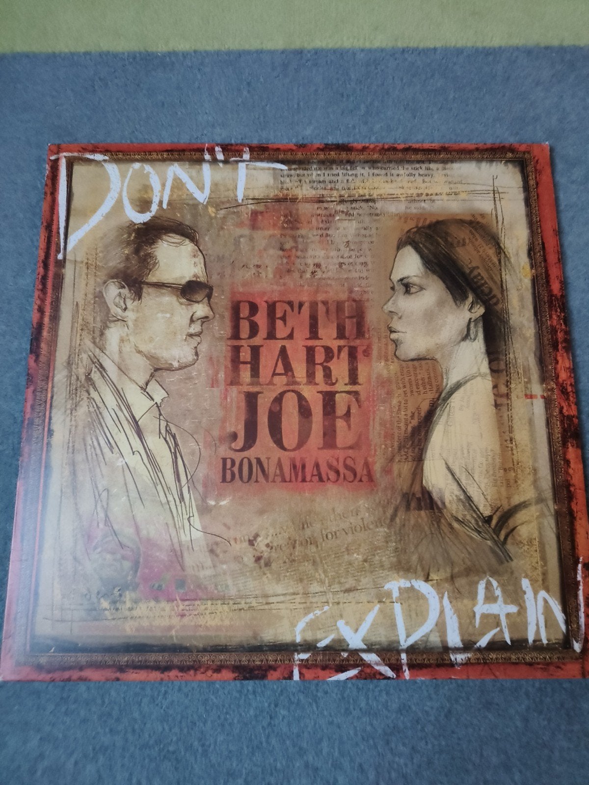 Beth Hart Joe Bonamassa - Don't Explain LP (Nieuwstaat), LP, Bluesrock, Ophalen of Verzenden, Zo goed als nieuw
