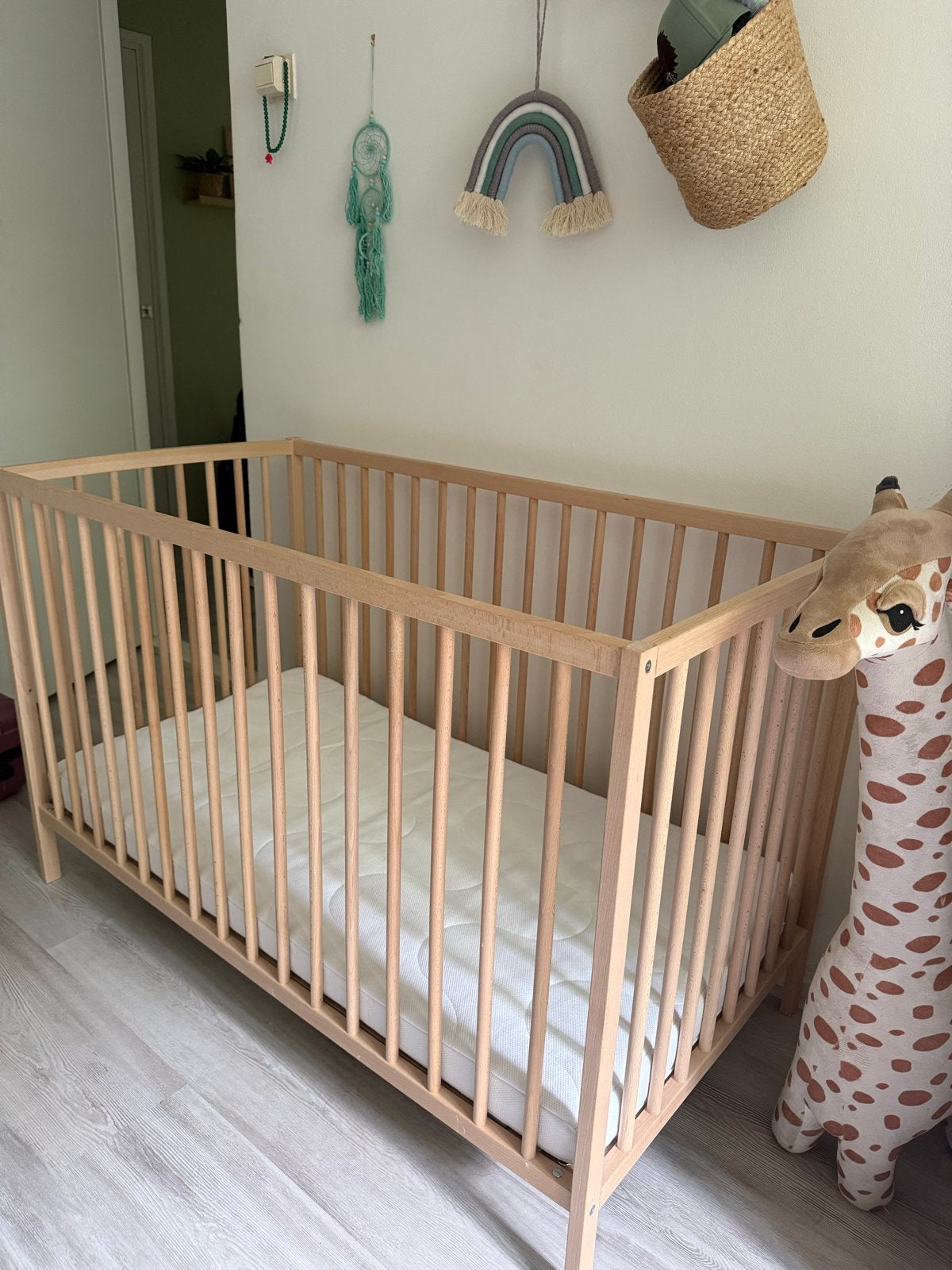 IKEA SNIGLAR ledikant met KRUMMELUR matras 60x120 cm, Ophalen, Zo goed als nieuw, Ledikant