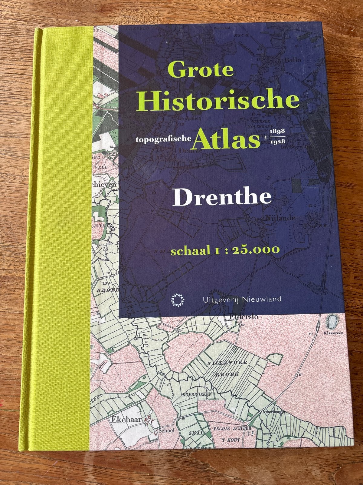 Grote Historische Topografische Atlas Drenthe 1900, Boeken, Atlassen en Landkaarten, Overige atlassen, Ophalen of Verzenden, Zo goed als nieuw