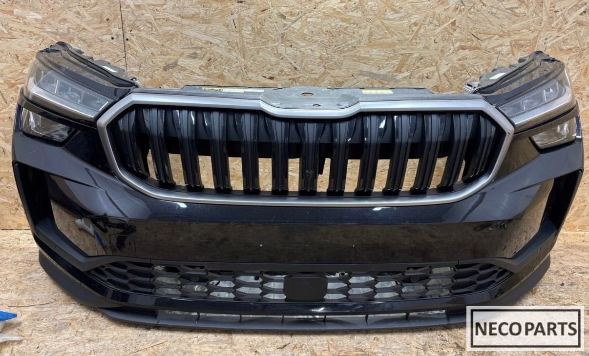 SKODA KODIAQ VOORKOP BUMPER MOTORKAP KOELER SCHERM KOPLAMP, Gebruikt, -, Ophalen of Verzenden, -