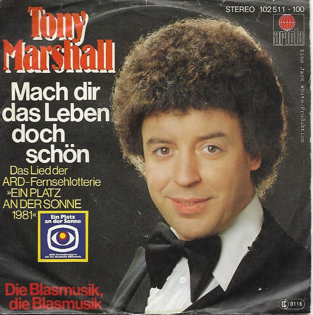Tony Marshall - Mach dir das leben doch schön, Ophalen of Verzenden, Gebruikt, 7 inch, Overige genres