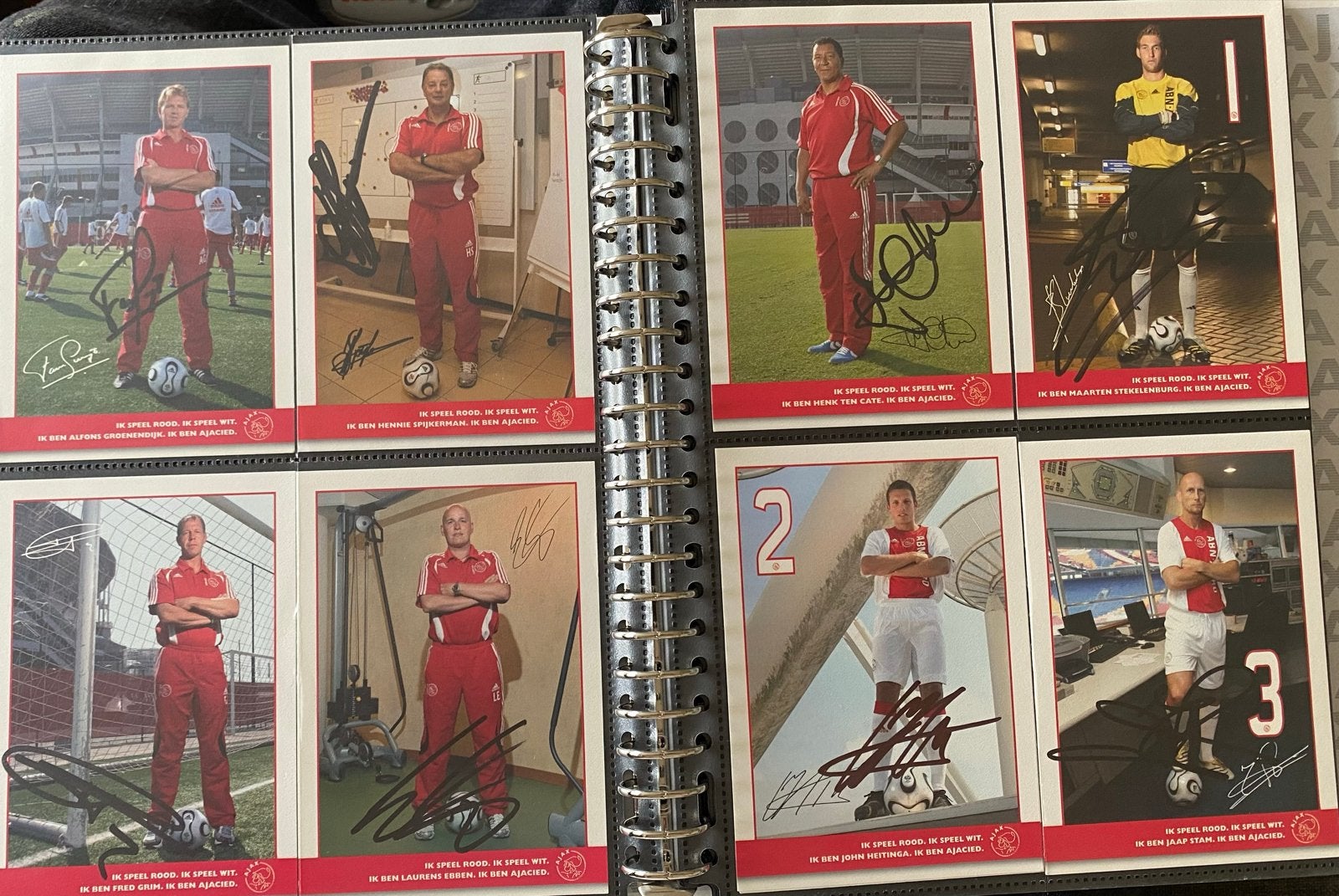 Ajax handtekeningenkaarten 2006-2007, Verzamelen, Ophalen of Verzenden, Zo goed als nieuw, Ajax, Spelerskaart