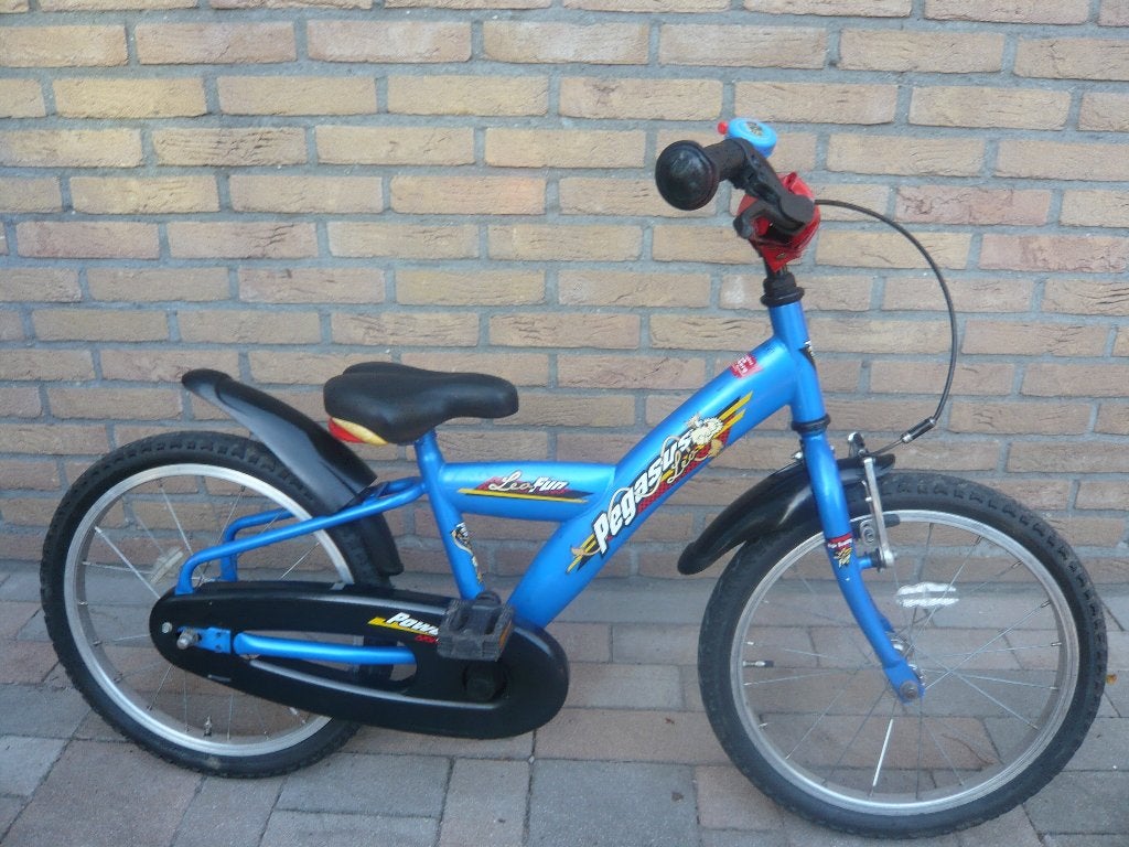 Mooie 18 inch kinderfiets pegasus, Fietsen en Brommers, Fietsen | Kinderfietsjes, Ophalen, Gebruikt, 16 tot 20 inch