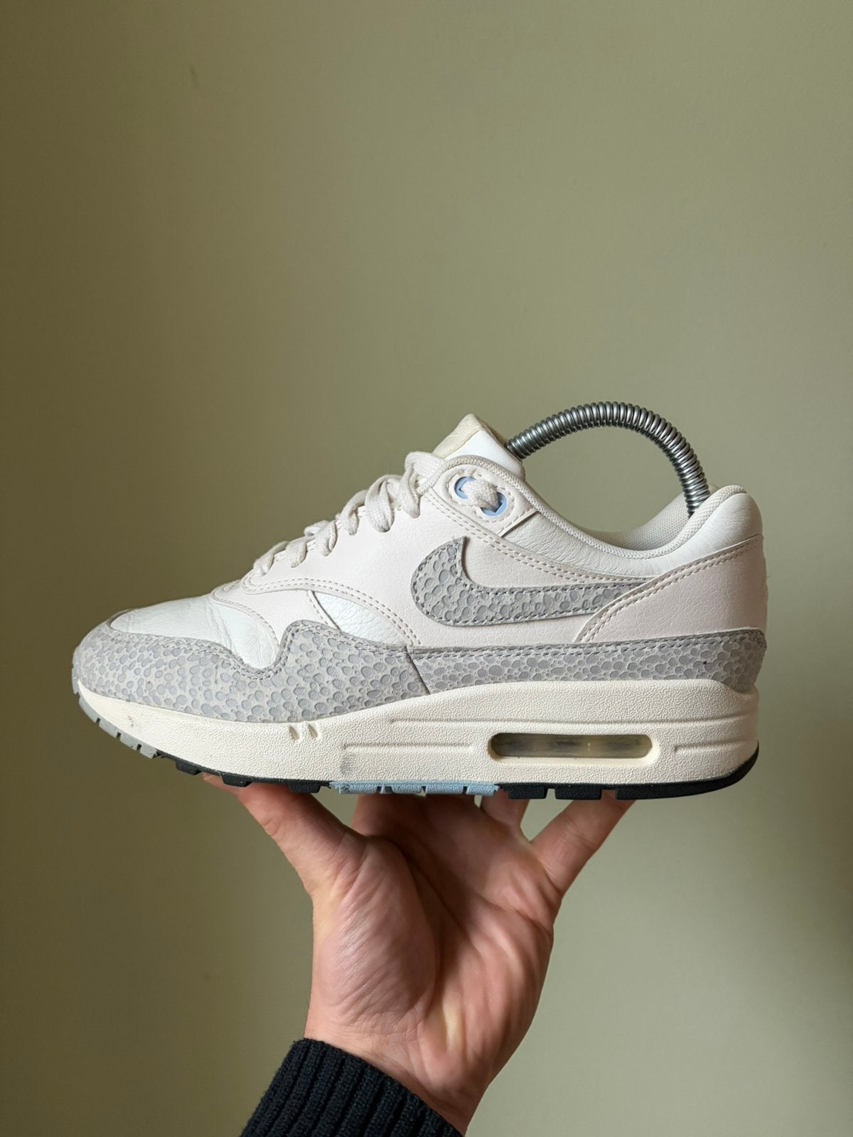 Nike Air Max 1 Safari Summit White / 39, Wit, Ophalen of Verzenden, Sneakers of Gympen, Zo goed als nieuw