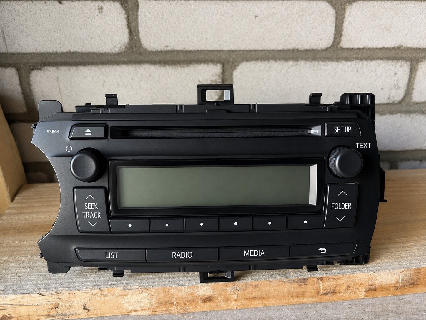 Radio toyota yaris 2011-2016, Auto diversen, Autoradio's, Ophalen of Verzenden, Zo goed als nieuw