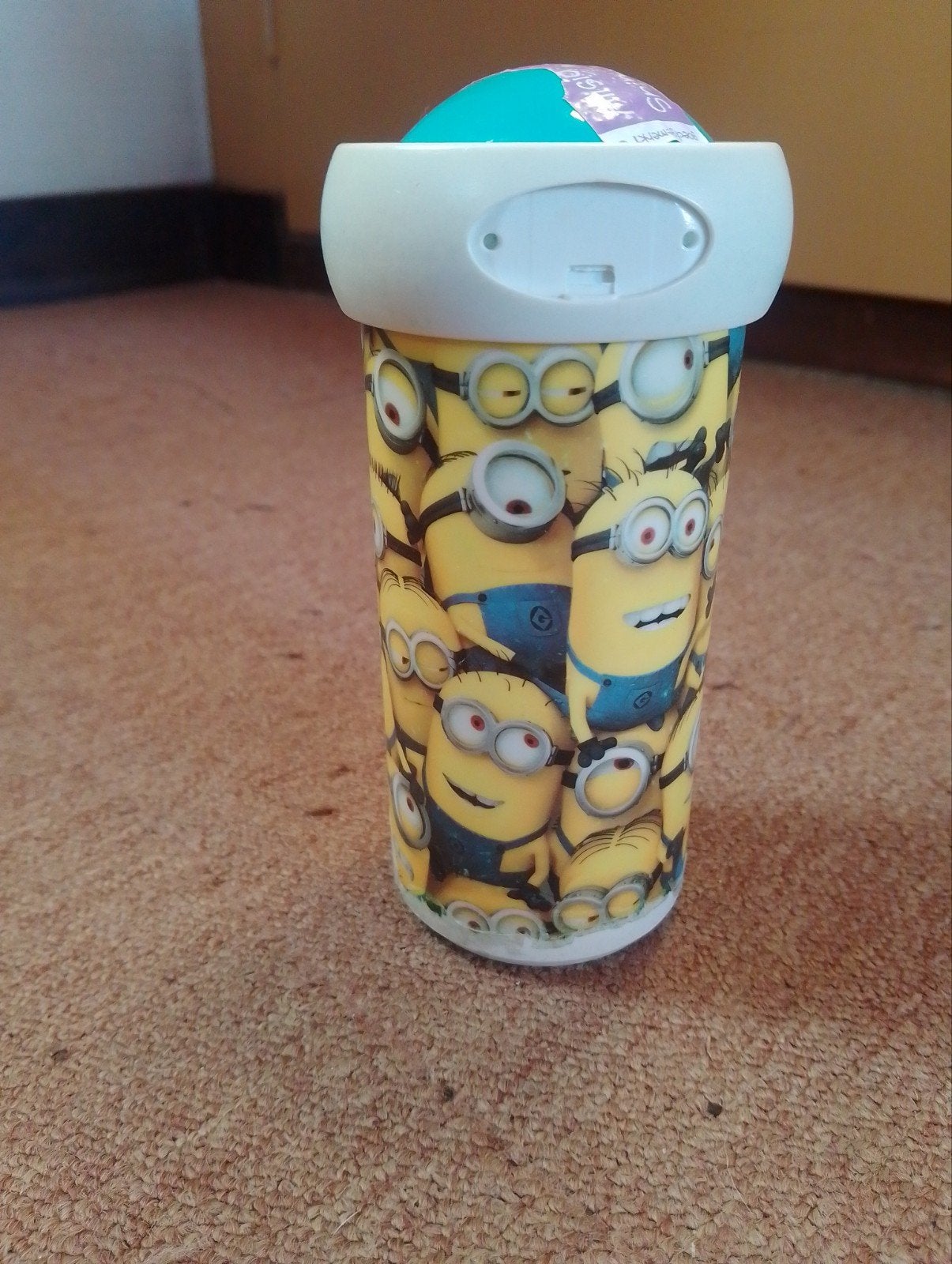Minions drinkbeker., Ophalen of Verzenden, Gebruikt, Jongen of Meisje