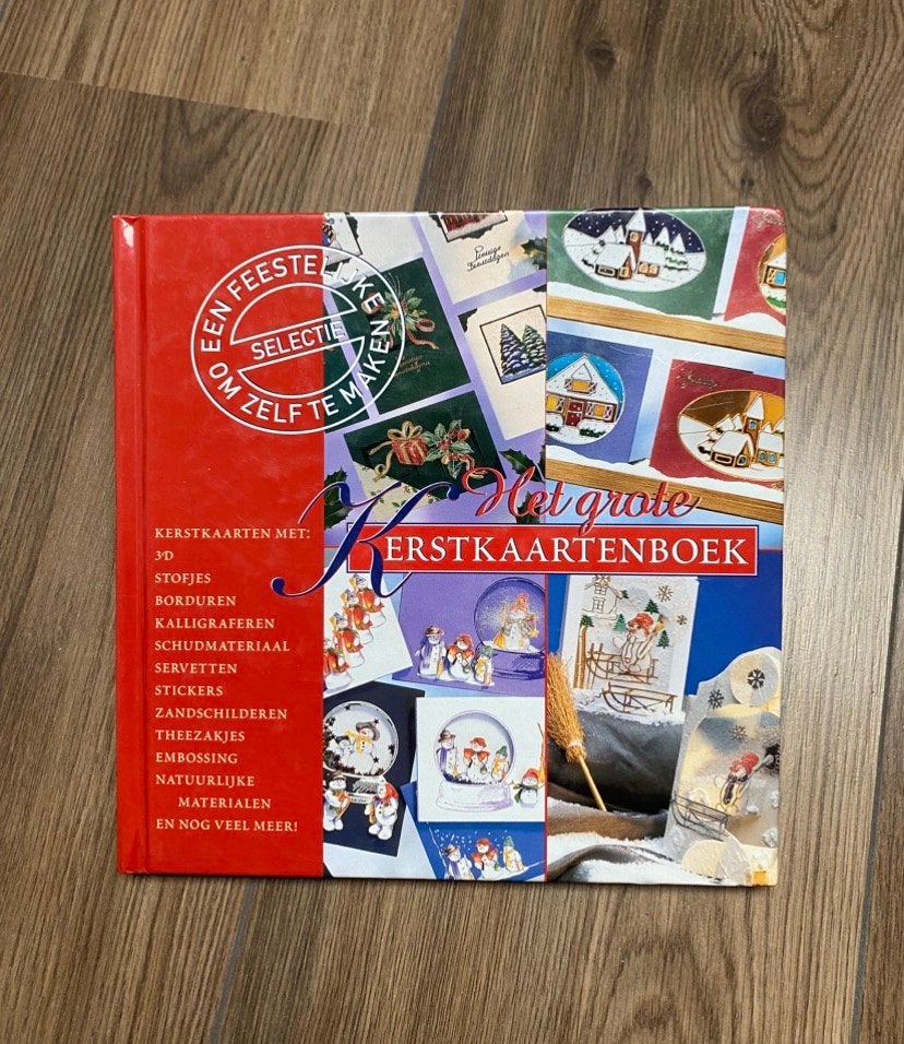 Kerstkaarten boek, Diversen, Ophalen of Verzenden, Zo goed als nieuw