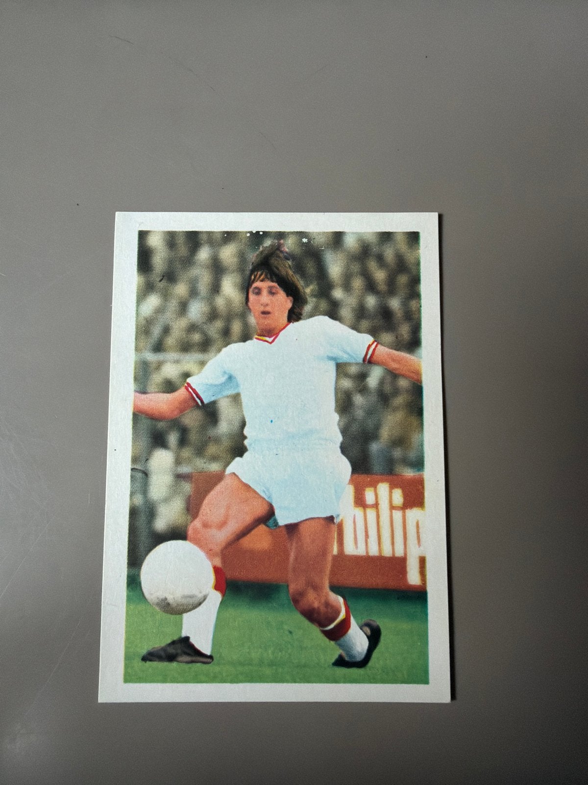 Johan Cruyff 1972 - Vanderhout - perfecte staat, Ophalen of Verzenden, Gebruikt, Ajax, Poster, Plaatje of Sticker