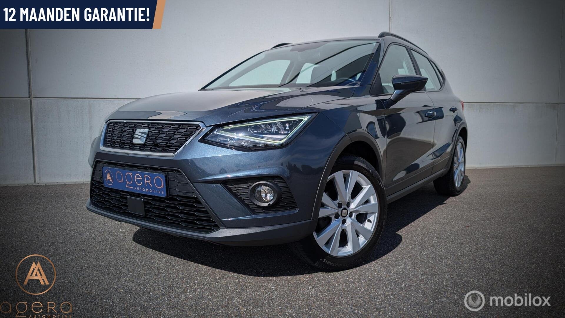 Seat Arona 1.0 TSI Xcellence, 100% Onderhouden, Garantie, Voorwielaandrijving, Stof, Gebruikt, 95 pk