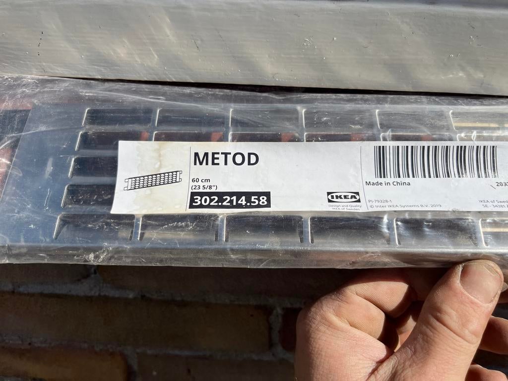 IKEA METOD Ventilatie rooster 60 cm (nieuw), Ophalen