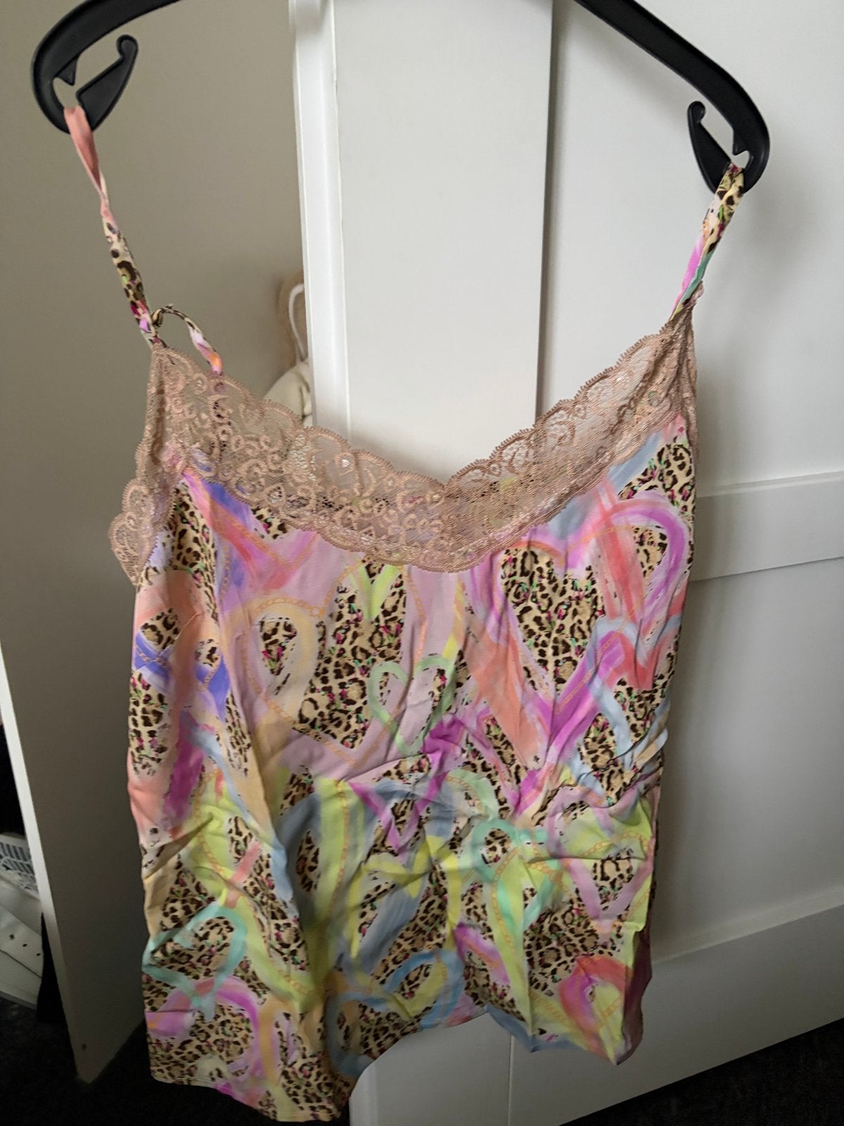 Mucho Gusto Top met Luipaardprint en Kant maat XL, Kleding | Dames, Meerkleurig, Maat 46/48 (XL) of groter, Nieuw, Ophalen of Verzenden