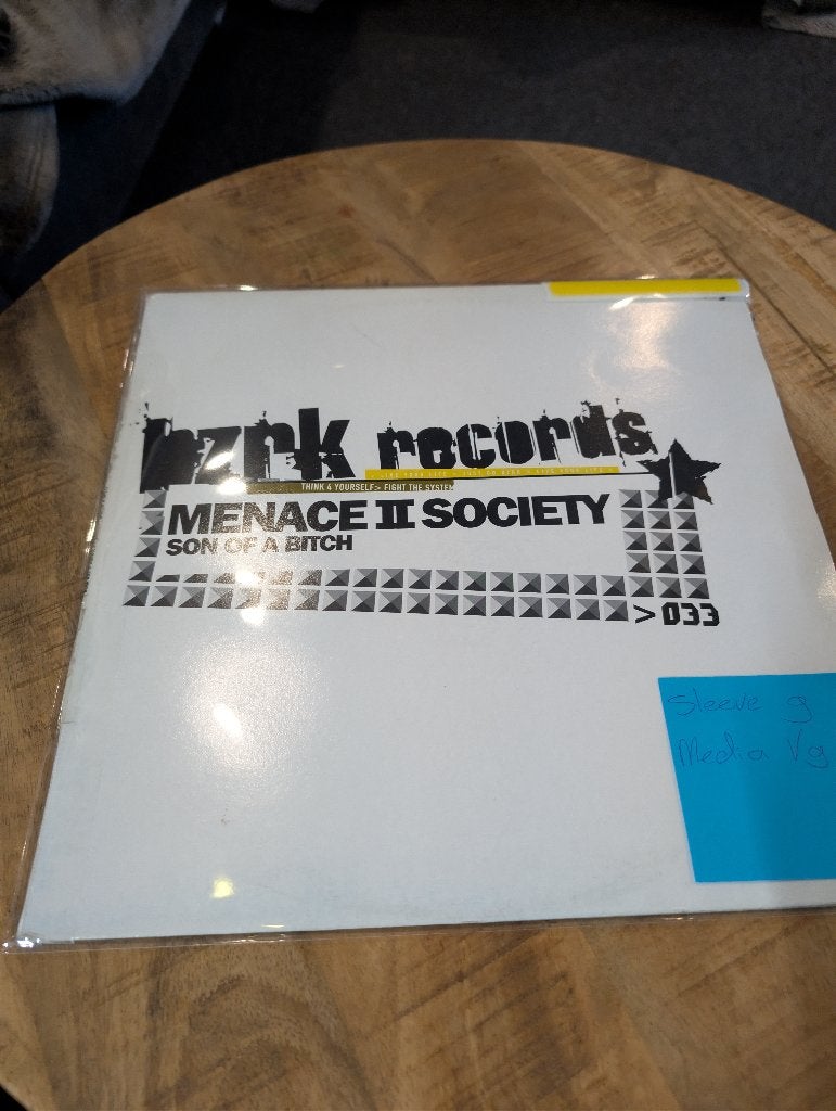 Menace II Society - Son of a Bitch, Gebruikt, Hardcore, Inclusief binnenhoes, Ophalen of Verzenden