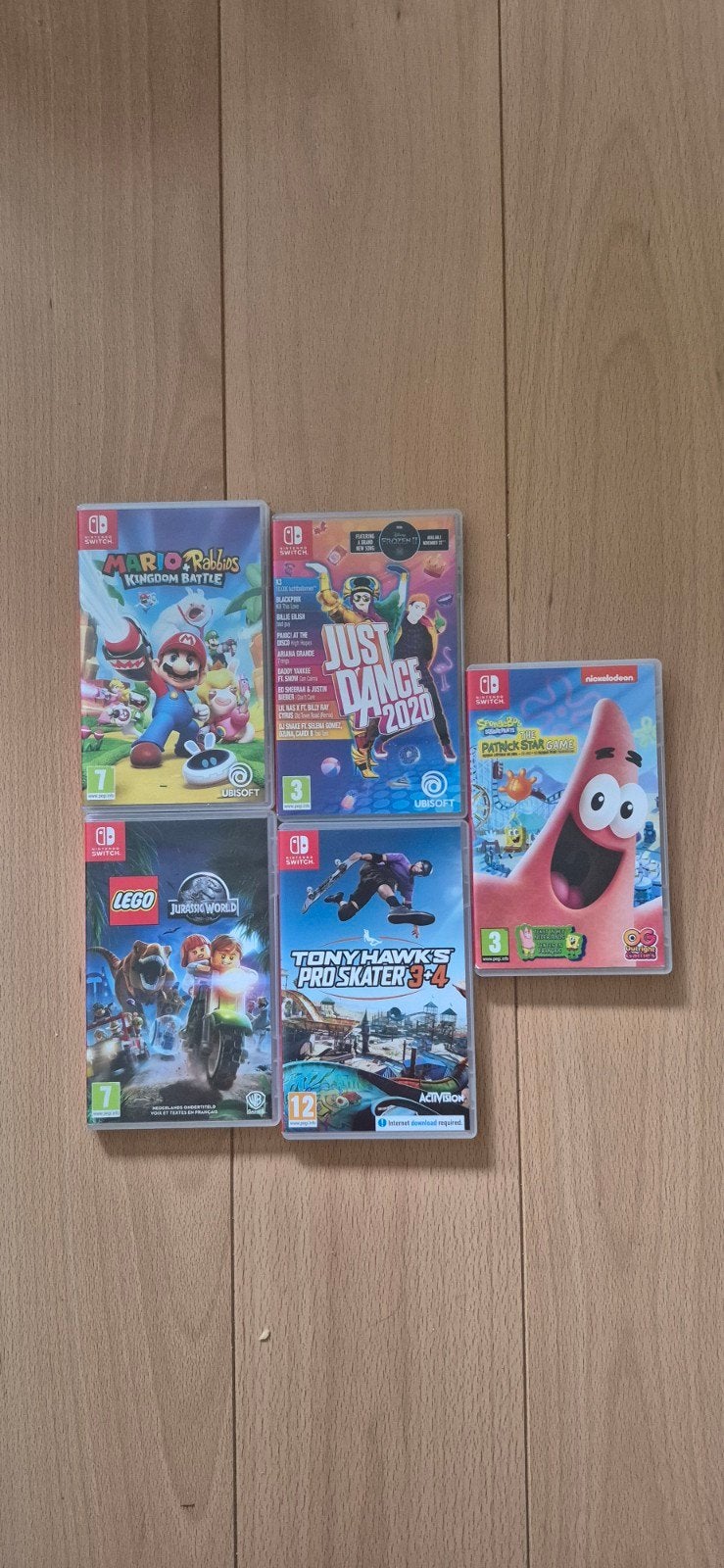 Nintendo Switch Games: Mario, Just Dance, LEGO, Tony Hawk's, Spelcomputers en Games, Ophalen, Zo goed als nieuw, Sport, 3 spelers of meer
