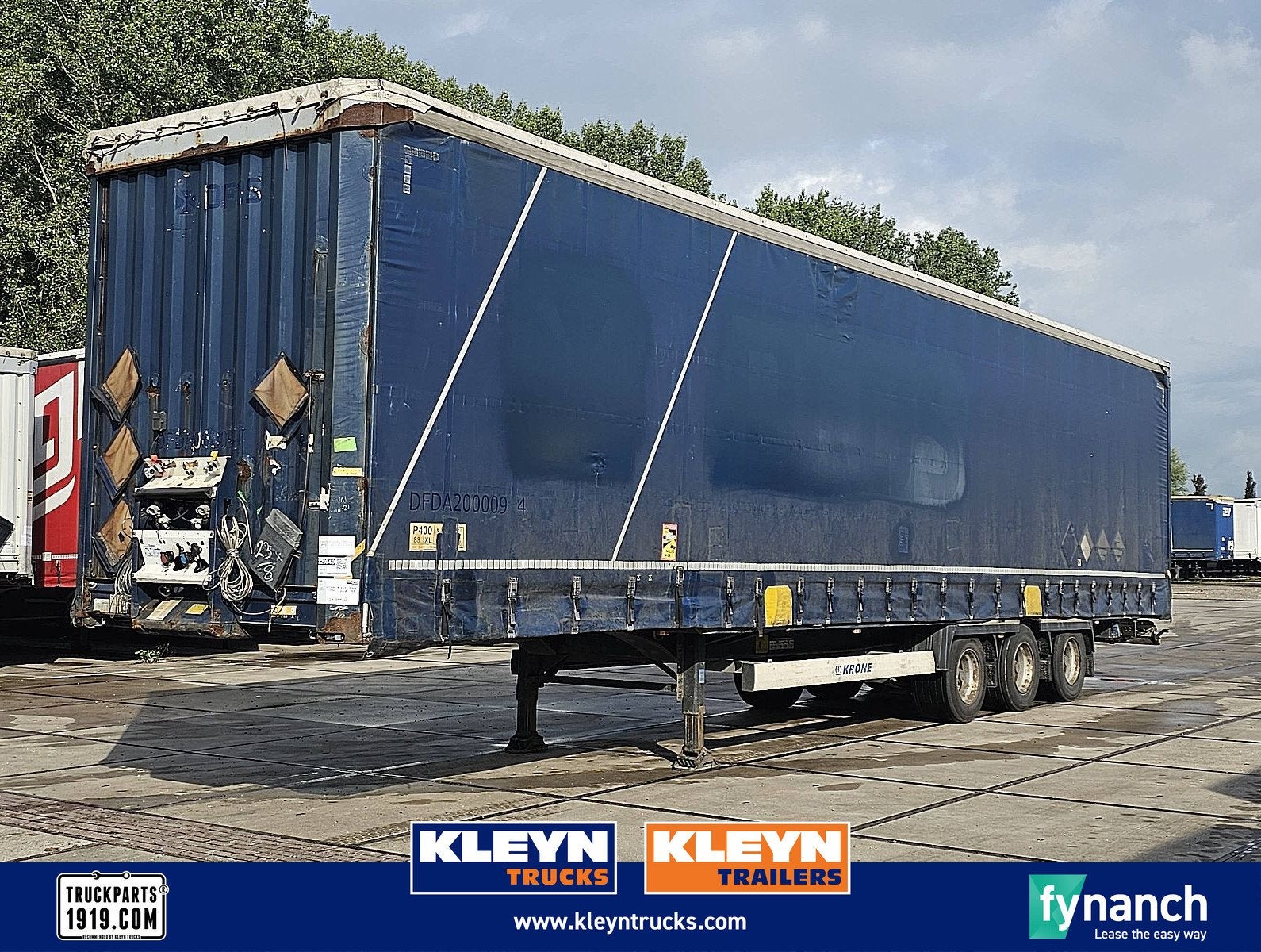 KRONE N/A drum brakes, Auto's, Overige kleuren, Origineel Nederlands, Bedrijf, Aanhangers en Opleggers