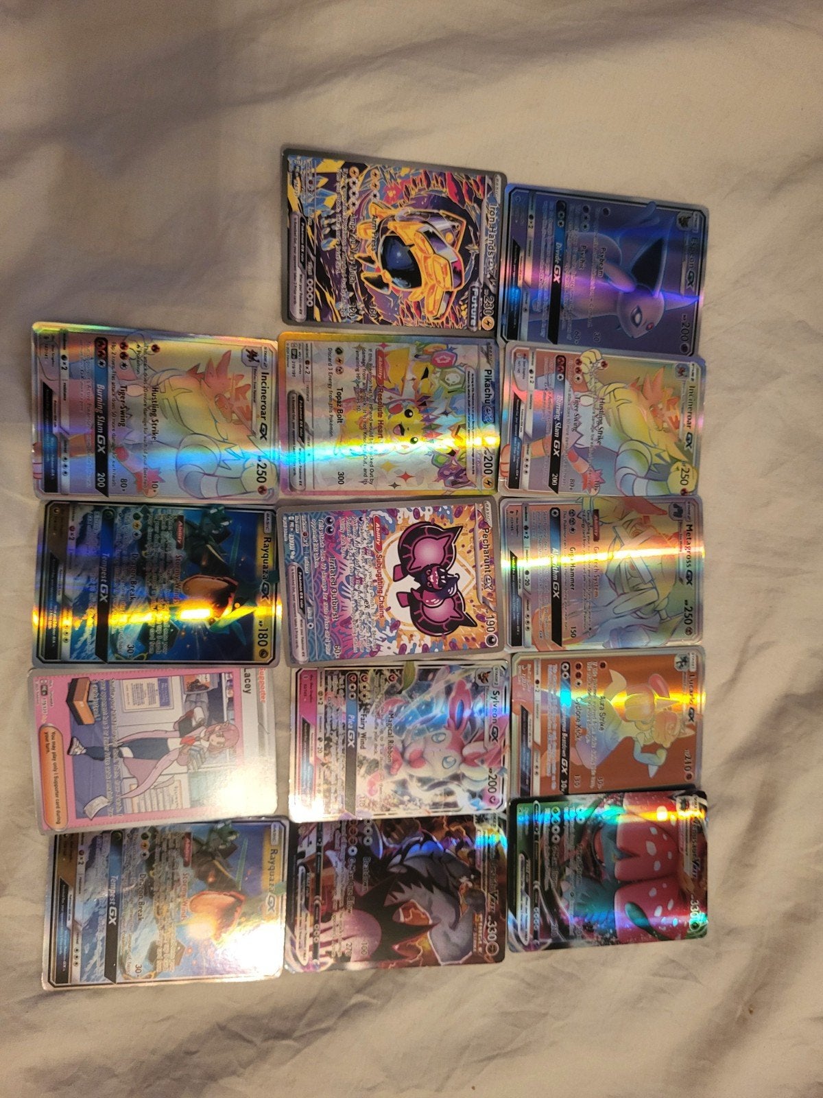 Start bieding, Ophalen of Verzenden, Zo goed als nieuw, Meerdere kaarten, Foil