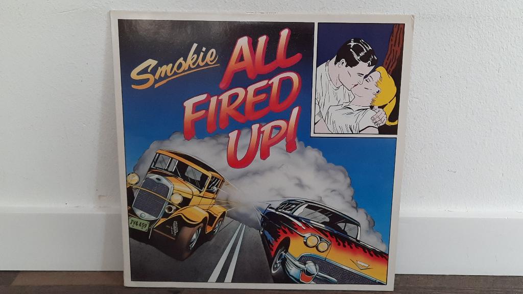 Smokie – All Fired Up LP / Vinyl Plaat, Rock, Gebruikt, 1980 - 1989, Ophalen of Verzenden, 12 inch