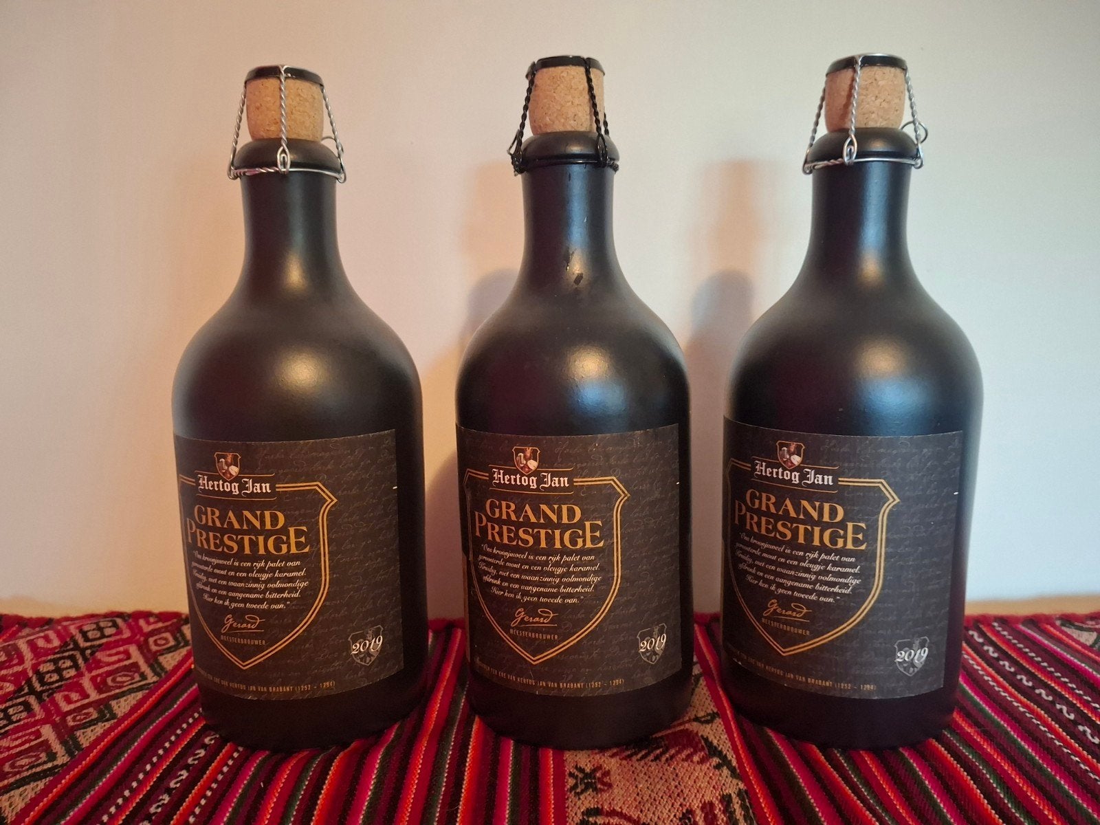 Hertog Jan Grand Prestige 2019, Verzamelen, Ophalen of Verzenden, Nieuw, Flesje(s), Hertog Jan