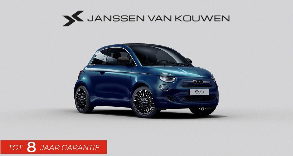 Fiat 500 C 1.0 Hybrid La Prima Cabrio / Voorraad / Snel leve