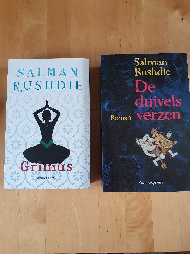 DE  DUIVELSVERZEN   en  GRIMUS  van  Salman Rusdie  , Ophalen of Verzenden