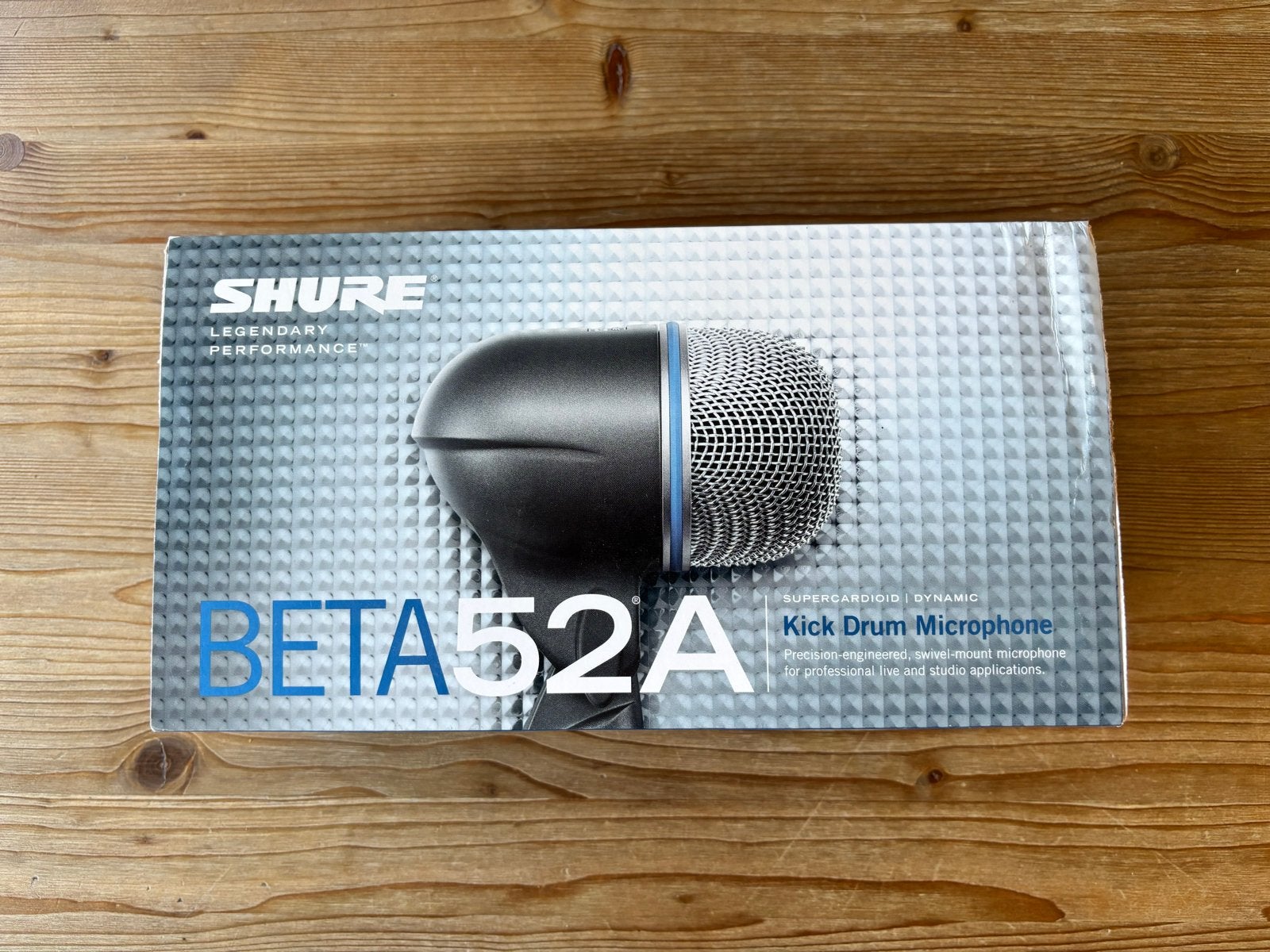 Shure Beta 52A Bassdrum Microfoon - Zo goed als nieuw, Muziek en Instrumenten, Ophalen of Verzenden, Zo goed als nieuw, Instrumentmicrofoon