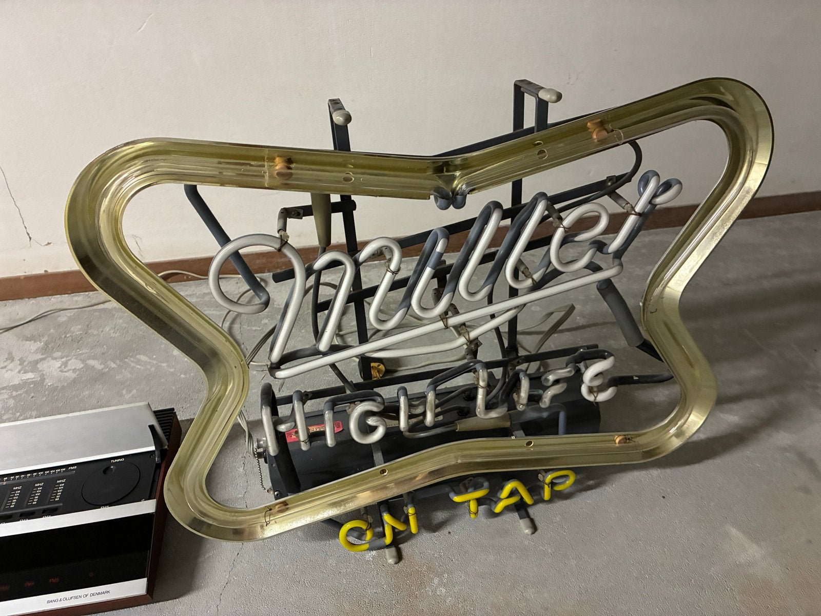 Miller High Life Neon Reclamebord - Vintage Lichtreclame, Ophalen