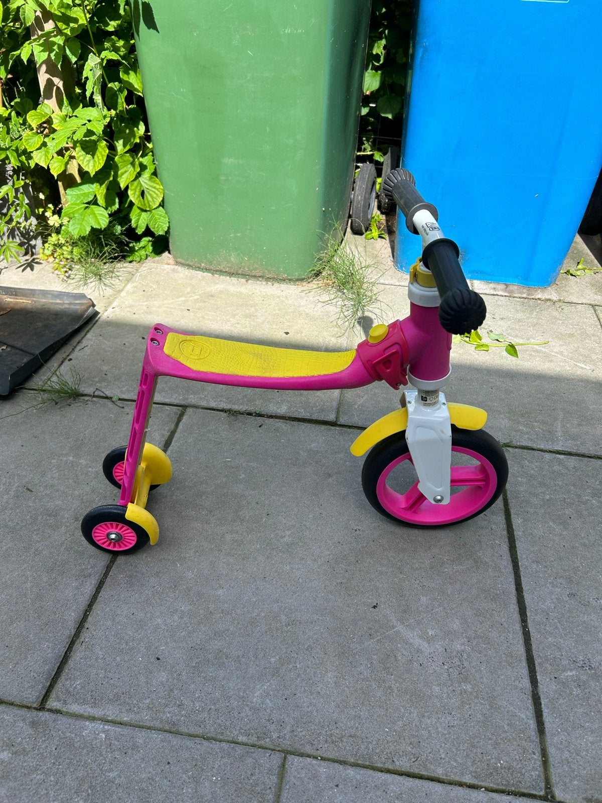 2-in-1 Loopfiets en Step - Blauw of Roze, Ophalen, Gebruikt