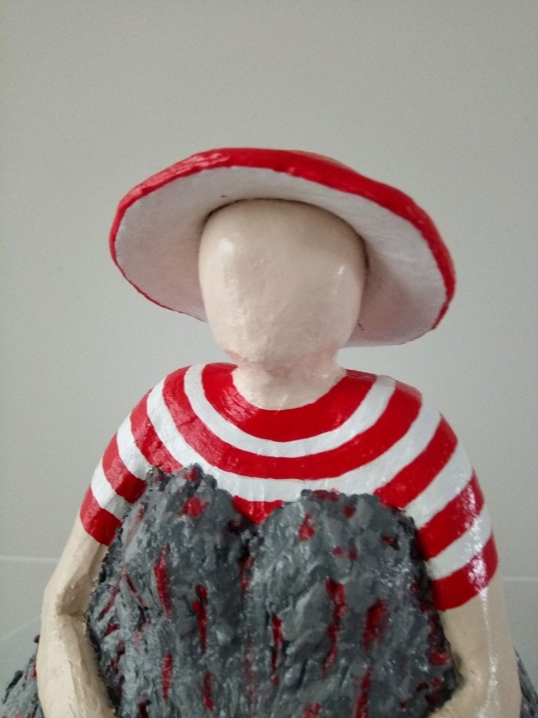 DIKKE DAME, beeld, keramiek, Ophalen, Nieuw, Fantasy