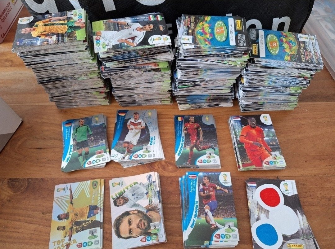 Panini Adrenalyn XL WK 2014 (individuele kaarten te koop), Ophalen of Verzenden, Zo goed als nieuw, Meerdere kaarten