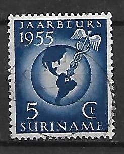 Suriname 323, Ophalen of Verzenden, Gestempeld