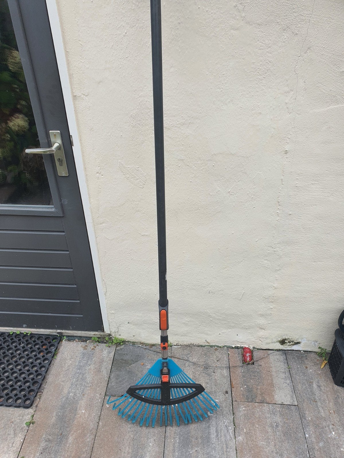 Hark met telescoopsteel, Ophalen, Gebruikt, Hark, Gardena