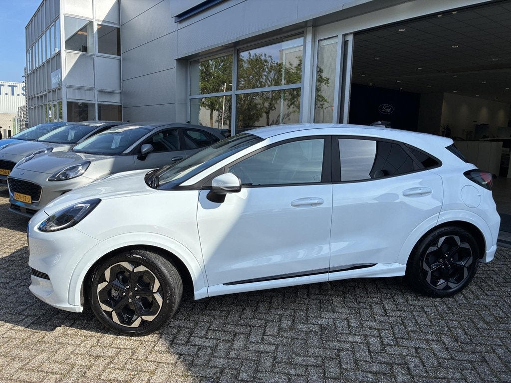 Ford Puma Gen-E Premium 44 kWh, Auto's, Ford, 12 maanden, 750 kg, Leder en Stof, Origineel Nederlands