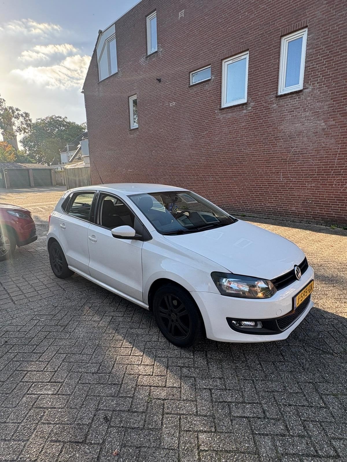 Volkswagen Polo 1.2 51KW 2010 Wit, Auto's, Voorwielaandrijving, 967 kg, 1198 cc, Wit
