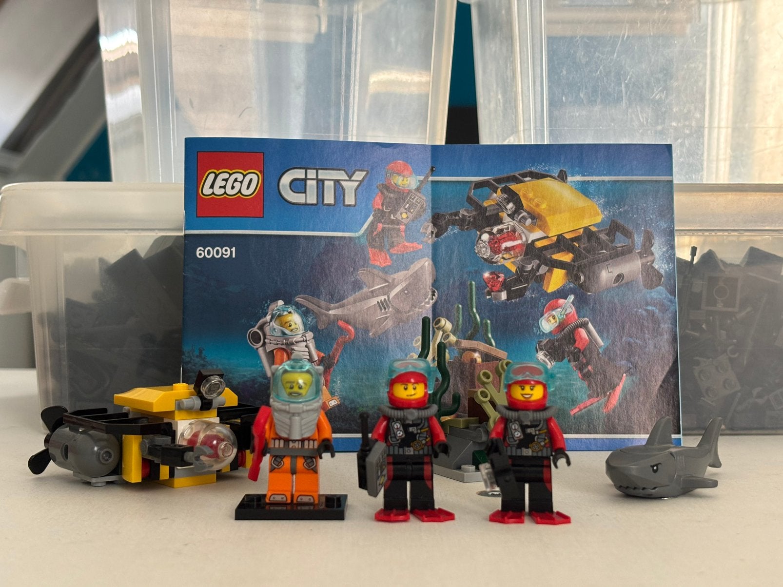 Lego City 60091, Lego, Ophalen of Verzenden, Compleet, Complete set