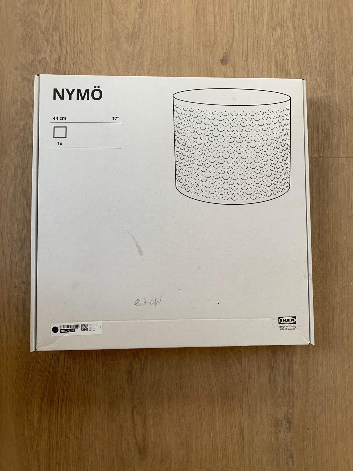 Ikea lamp met peertje, Ophalen of Verzenden, Nieuw, Kunststof