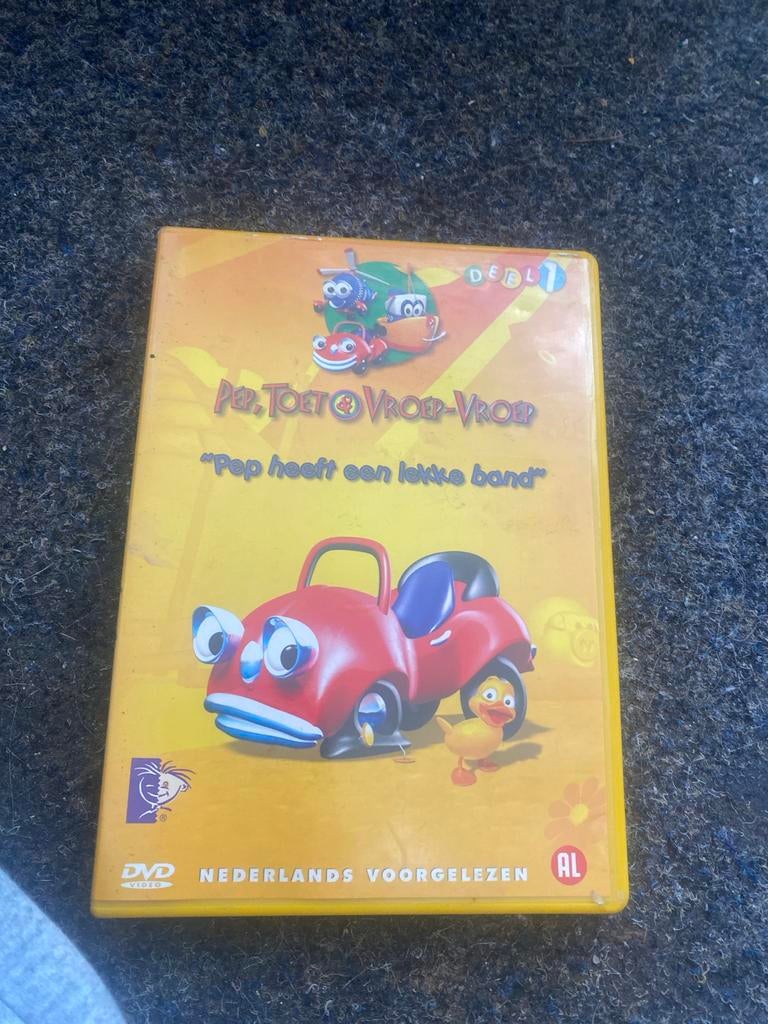 Dvd kinderen: Pep, Toet & Vroep-Vroep - Deel 1, Gebruikt, Alle leeftijden, Overige genres, Ophalen of Verzenden