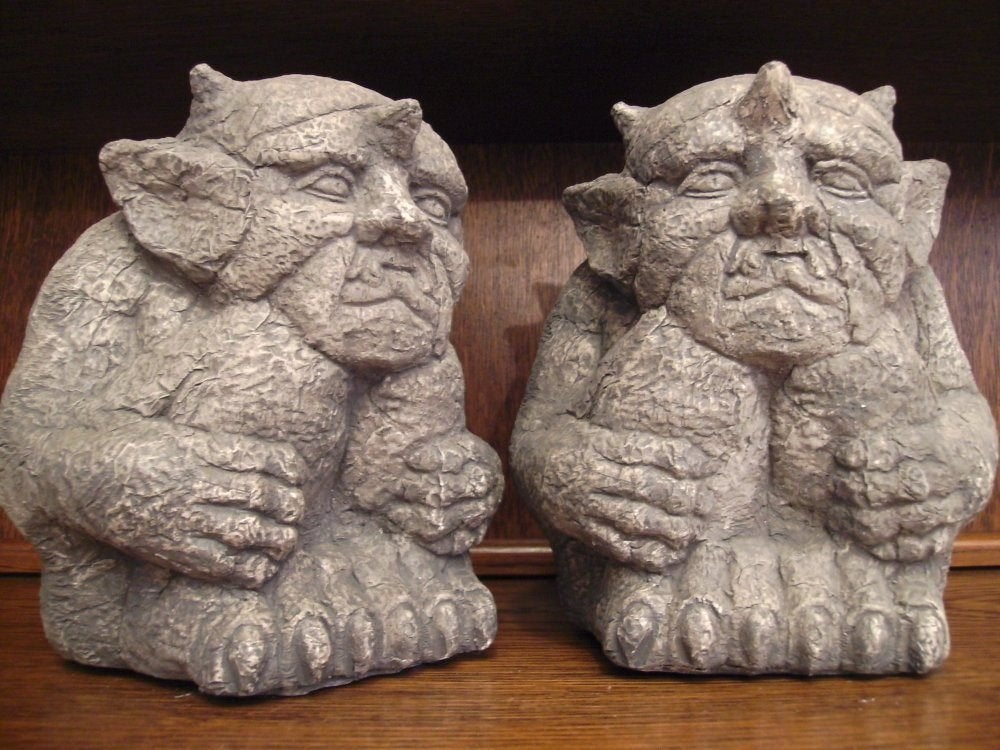 gothic Gargoyle duivel beeld, kerk decoratie KLEUR NAAR WENS, Ophalen of Verzenden